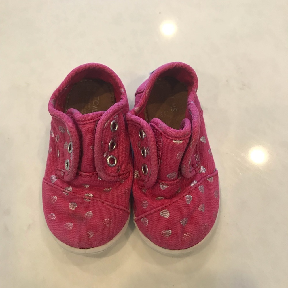 Toms Girls Pink 5T